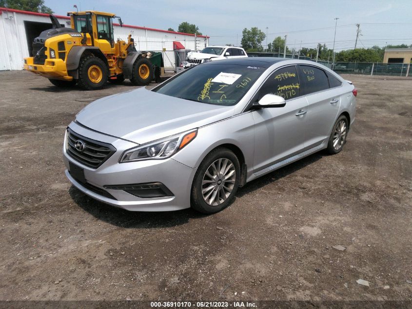 2015 HYUNDAI SONATA 2.4L SPORT - 5NPE34AF2FH100037