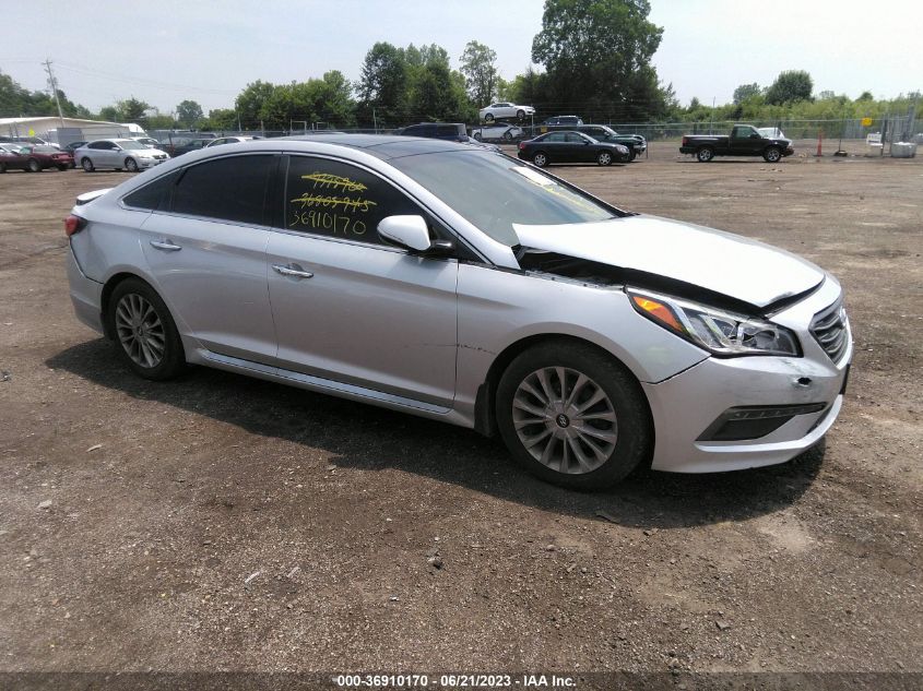 2015 HYUNDAI SONATA 2.4L SPORT - 5NPE34AF2FH100037