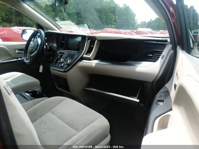 2015 TOYOTA SIENNA LE - 5TDKK3DC8FS557091