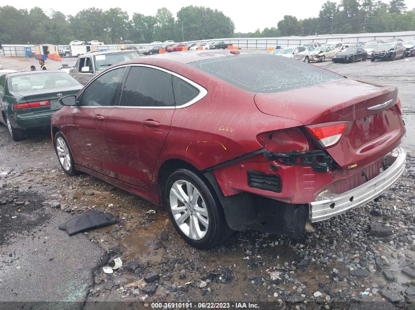 2015 CHRYSLER 200 LIMITED - 1C3CCCABXFN633496