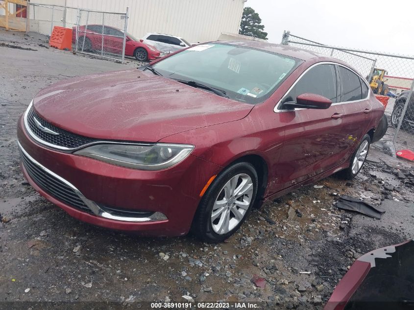 2015 CHRYSLER 200 LIMITED - 1C3CCCABXFN633496