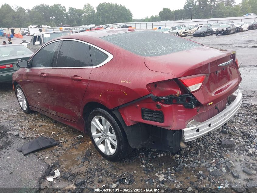 2015 CHRYSLER 200 LIMITED - 1C3CCCABXFN633496