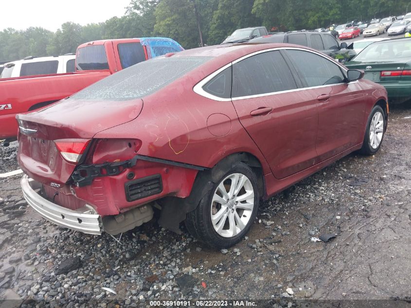 2015 CHRYSLER 200 LIMITED - 1C3CCCABXFN633496