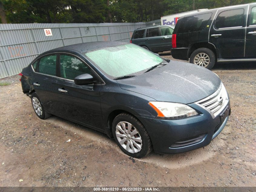 2013 NISSAN SENTRA S/SV/FE+ S/FE+ SV/SR/SL - 3N1AB7AP6DL740036