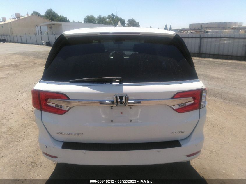 2019 HONDA ODYSSEY ELITE - 5FNRL6H96KB093504
