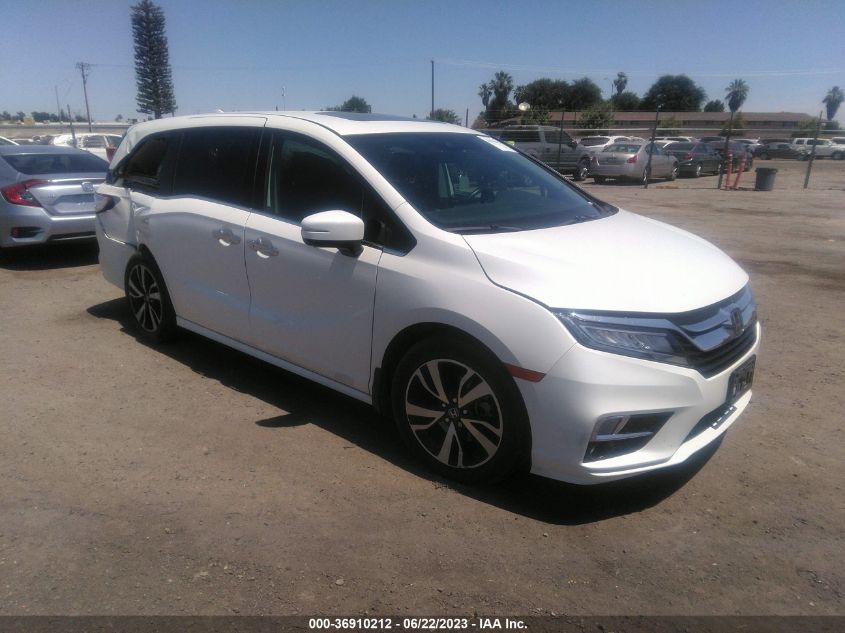 2019 HONDA ODYSSEY ELITE - 5FNRL6H96KB093504