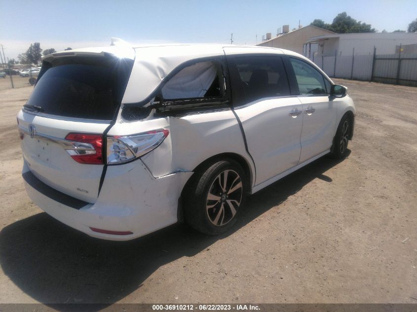 2019 HONDA ODYSSEY ELITE - 5FNRL6H96KB093504