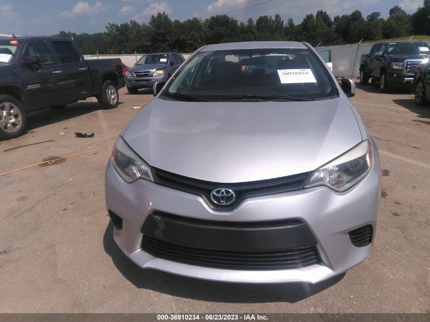 2014 TOYOTA COROLLA L/LE/S/S PLUS/LE PLUS - 5YFBURHE3EP062684
