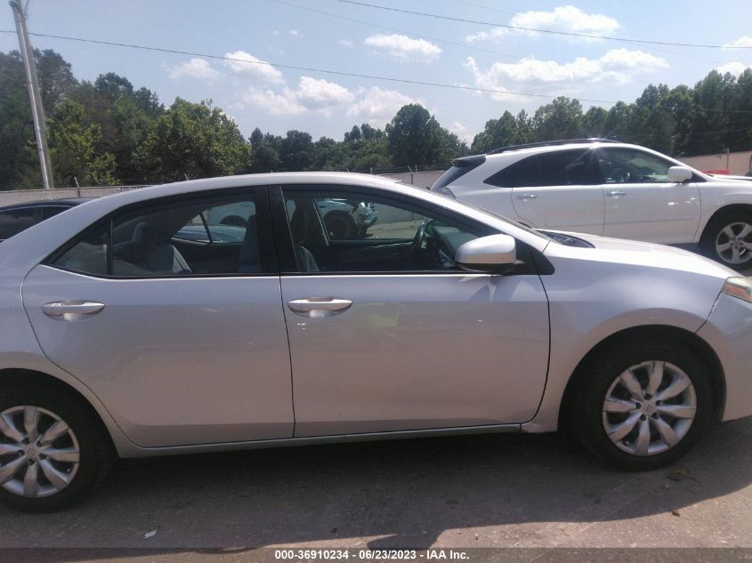 2014 TOYOTA COROLLA L/LE/S/S PLUS/LE PLUS - 5YFBURHE3EP062684