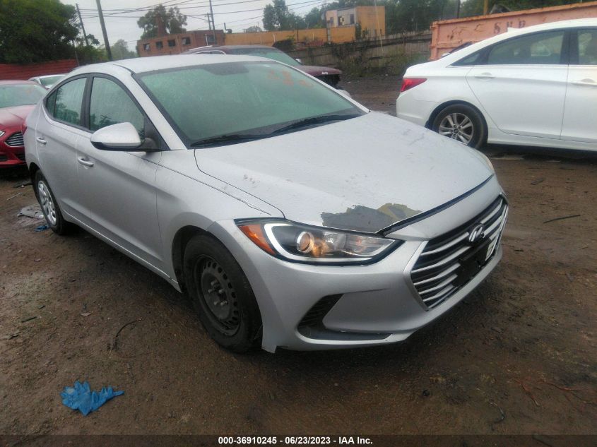 2017 HYUNDAI ELANTRA SE - 5NPD74LF3HH148307