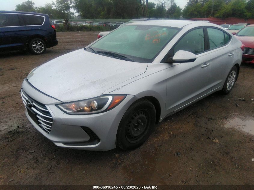 2017 HYUNDAI ELANTRA SE - 5NPD74LF3HH148307