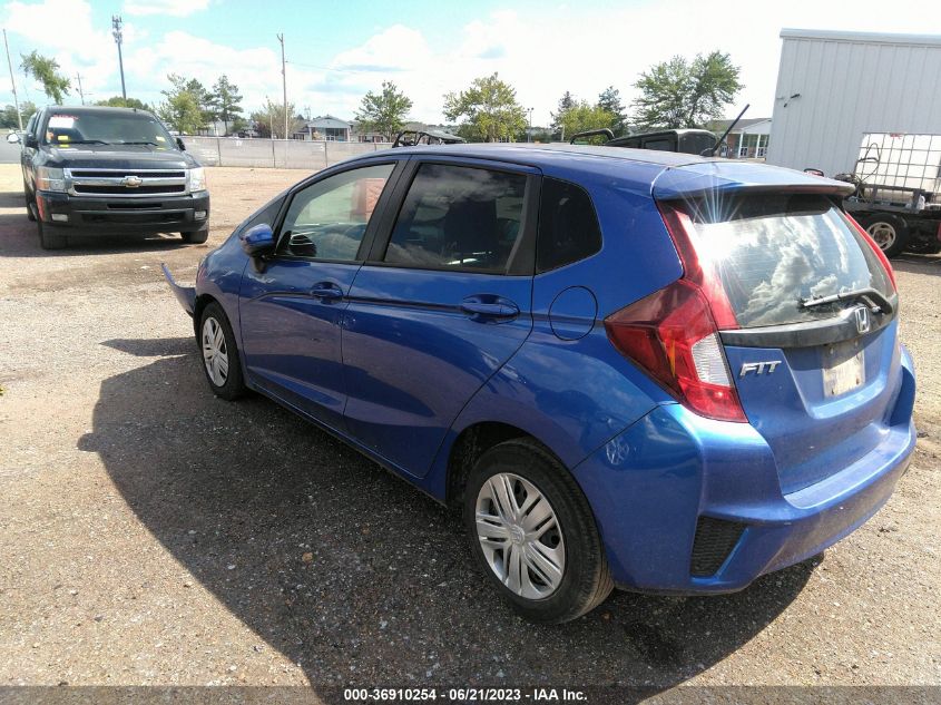 2016 HONDA FIT LX - JHMGK5H55GS014057