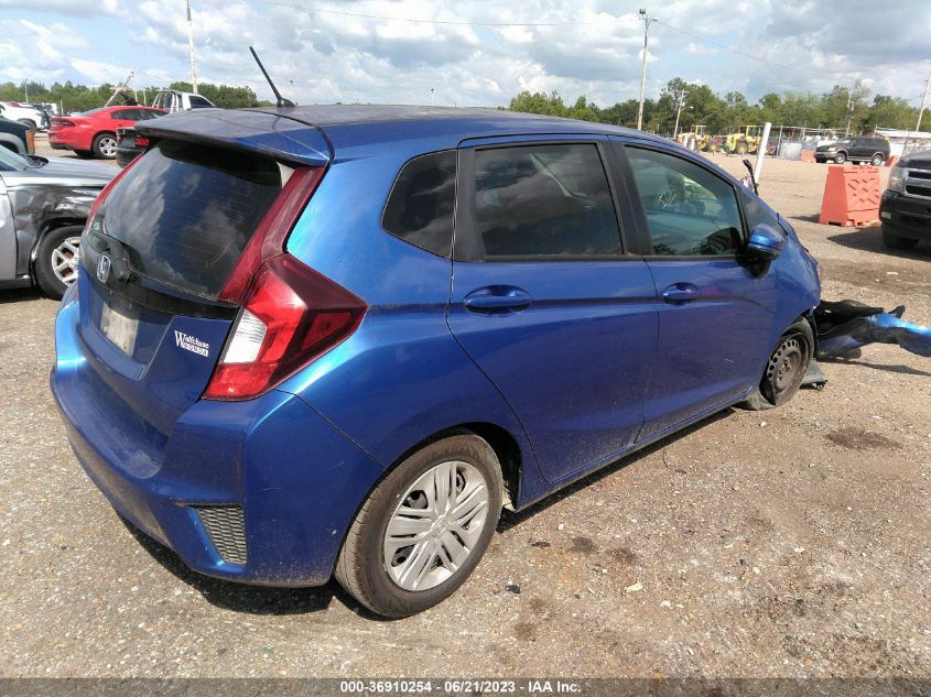 2016 HONDA FIT LX - JHMGK5H55GS014057
