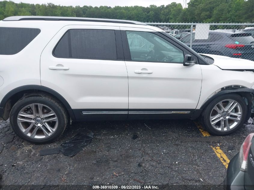 2017 FORD EXPLORER XLT - 1FM5K7D85HGC51121