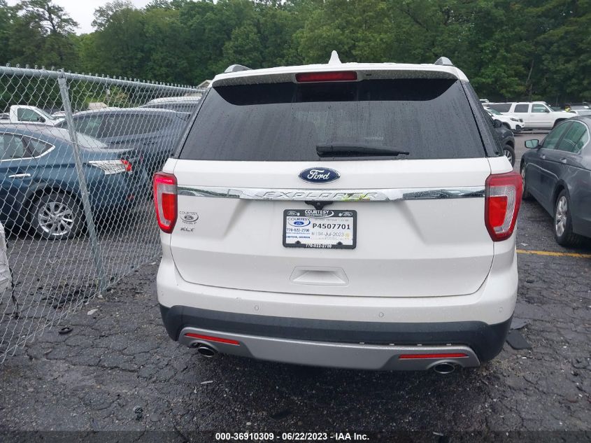 2017 FORD EXPLORER XLT - 1FM5K7D85HGC51121