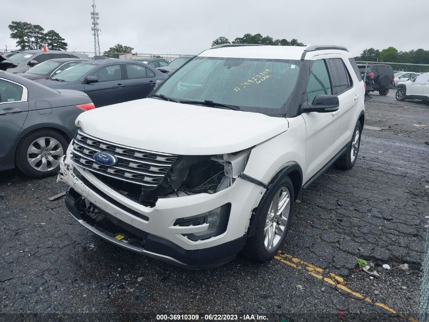 2017 FORD EXPLORER XLT - 1FM5K7D85HGC51121