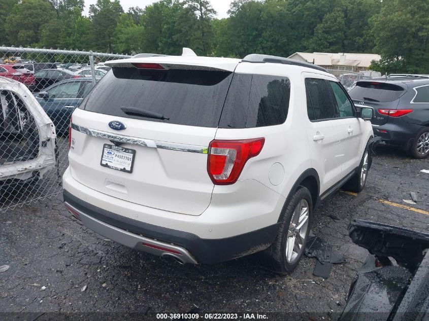 2017 FORD EXPLORER XLT - 1FM5K7D85HGC51121