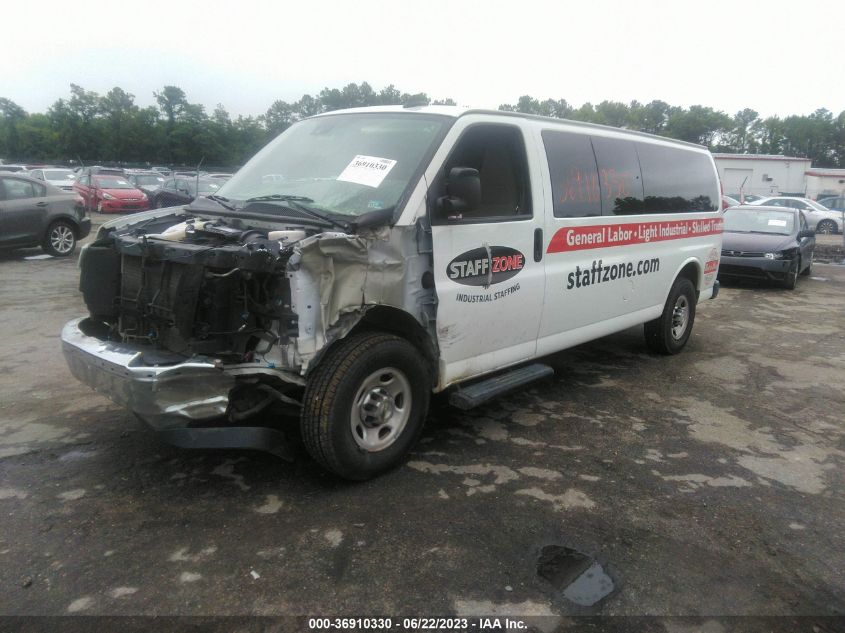 2019 CHEVROLET EXPRESS PASSENGER LT - 1GAZGPFG7K1372120