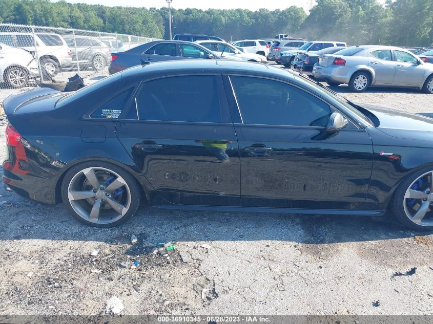 2014 AUDI S4 3.0T PREMIUM PLUS WAUBGAFL3EA132664