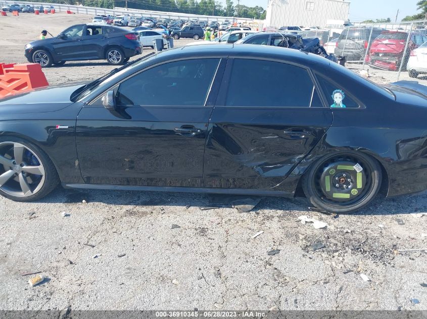 2014 AUDI S4 3.0T PREMIUM PLUS WAUBGAFL3EA132664