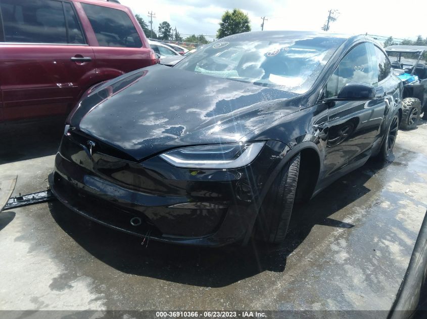 2022 TESLA MODEL X - 7SAXCBE58NF346279