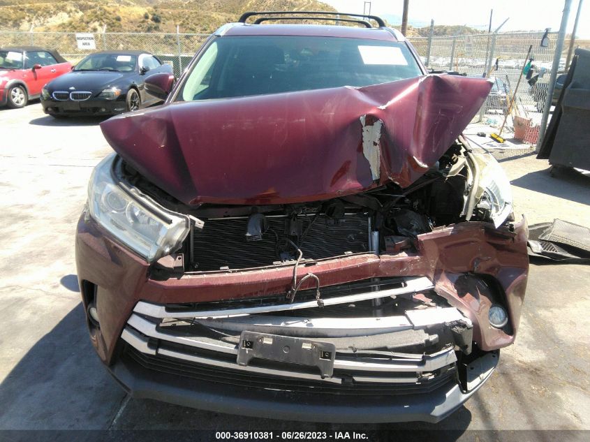 2018 TOYOTA HIGHLANDER SE/XLE - 5TDKZRFH1JS249499