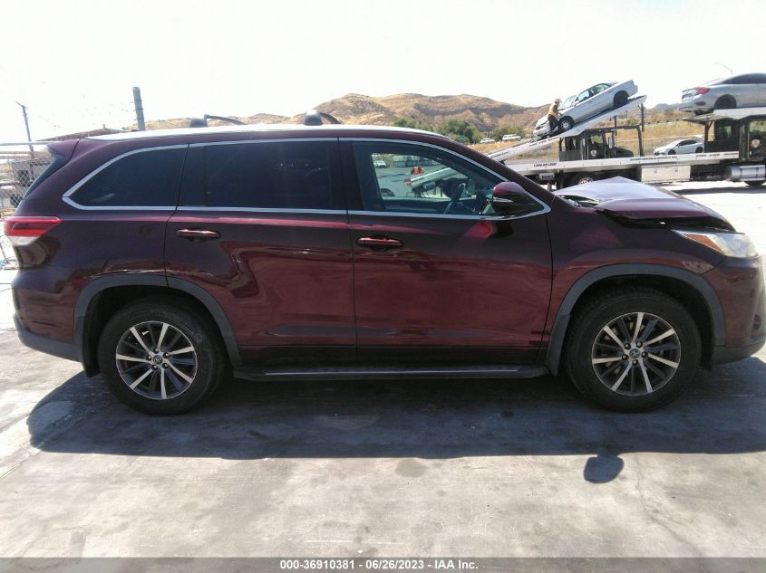 2018 TOYOTA HIGHLANDER SE/XLE - 5TDKZRFH1JS249499