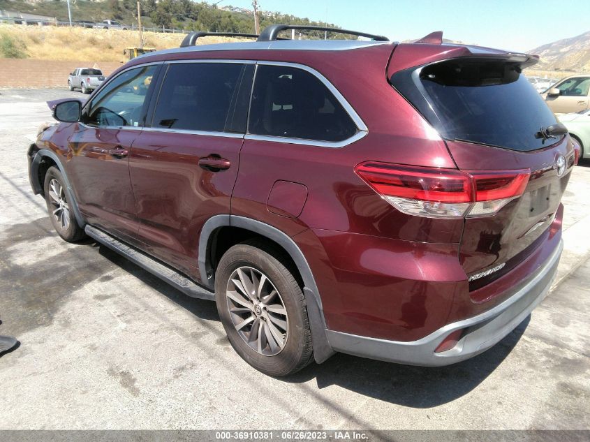 2018 TOYOTA HIGHLANDER SE/XLE - 5TDKZRFH1JS249499