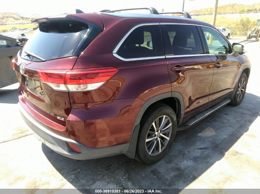 2018 TOYOTA HIGHLANDER SE/XLE - 5TDKZRFH1JS249499