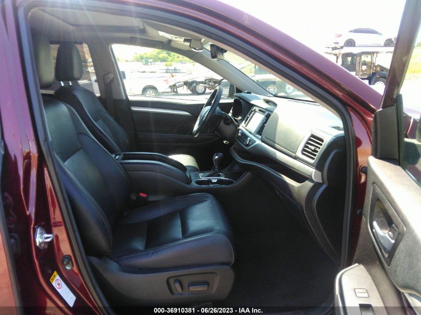 2018 TOYOTA HIGHLANDER SE/XLE - 5TDKZRFH1JS249499