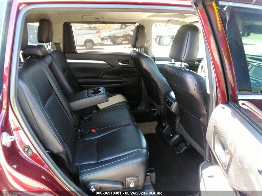 2018 TOYOTA HIGHLANDER SE/XLE - 5TDKZRFH1JS249499