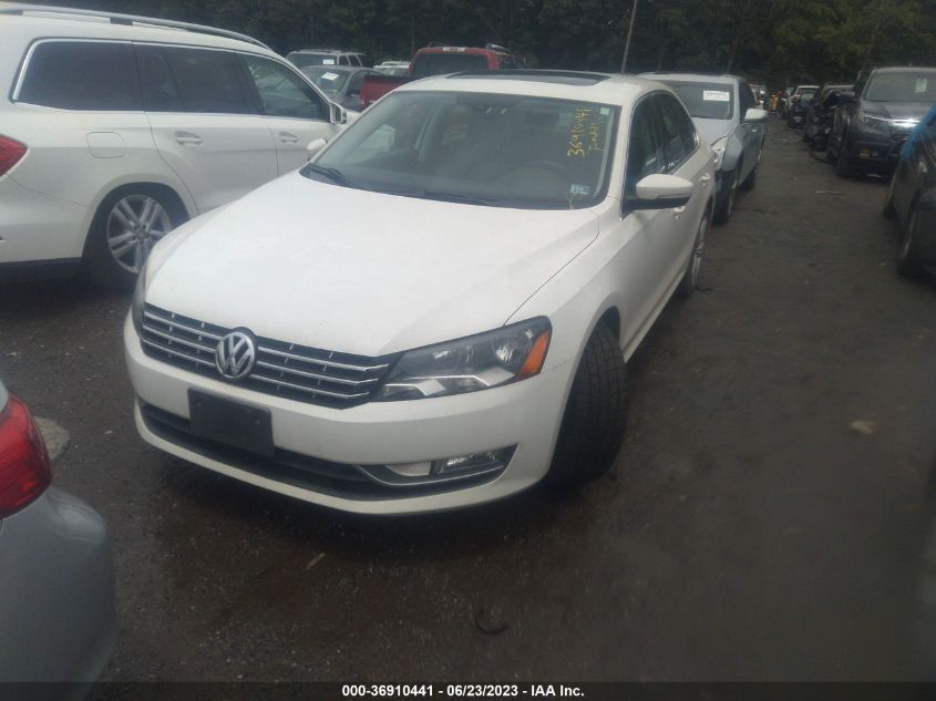 2013 VOLKSWAGEN PASSAT TDI SEL PREMIUM - 1VWCN7A38DC029134