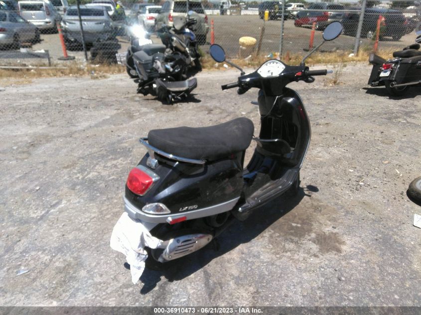 2007 VESPA LX 150 ZAPM448F575008368