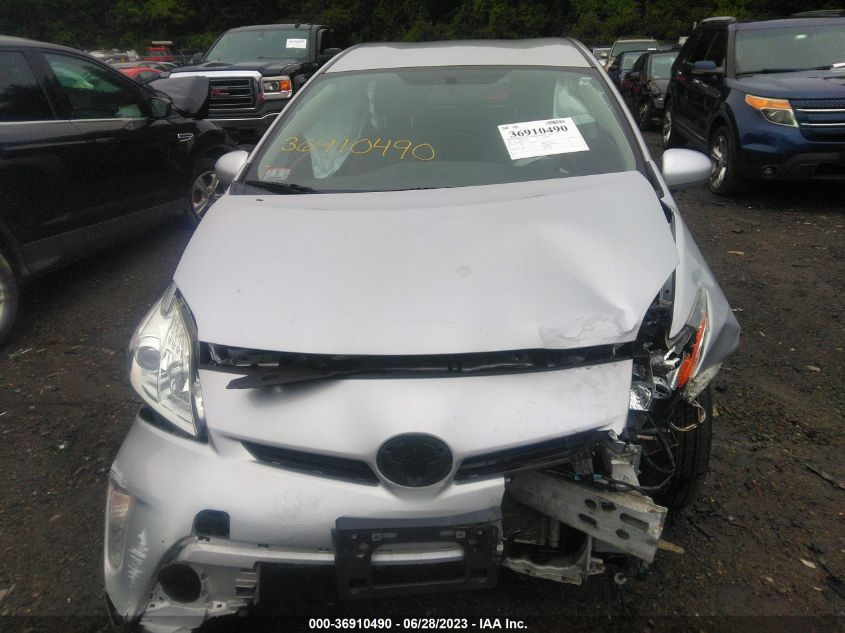 2015 TOYOTA PRIUS FOUR - JTDKN3DU1F0429617
