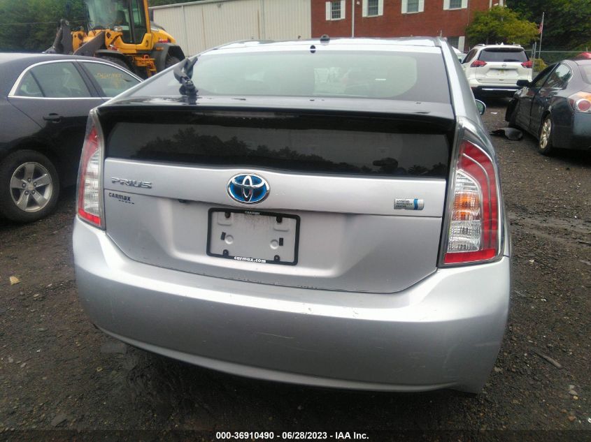2015 TOYOTA PRIUS FOUR - JTDKN3DU1F0429617