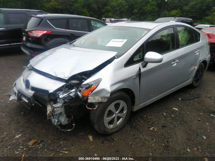 2015 TOYOTA PRIUS FOUR - JTDKN3DU1F0429617