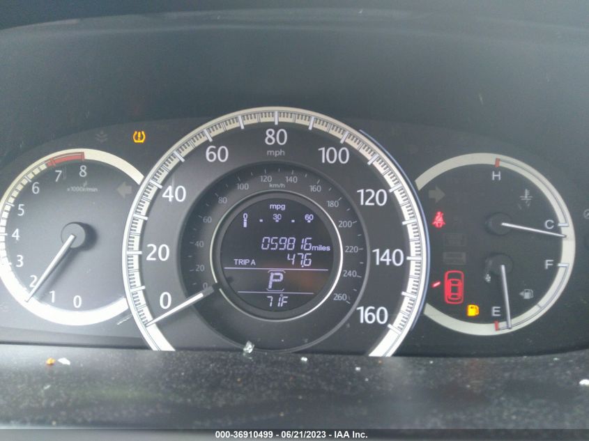 2015 HONDA ACCORD SEDAN EX-L - 1HGCR2F80FA052213