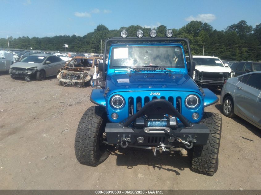 2015 JEEP WRANGLER UNLIMITED SAHARA - 1C4BJWEG6FL514537