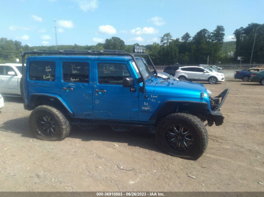 2015 JEEP WRANGLER UNLIMITED SAHARA - 1C4BJWEG6FL514537