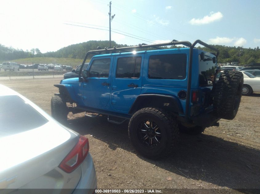 2015 JEEP WRANGLER UNLIMITED SAHARA - 1C4BJWEG6FL514537