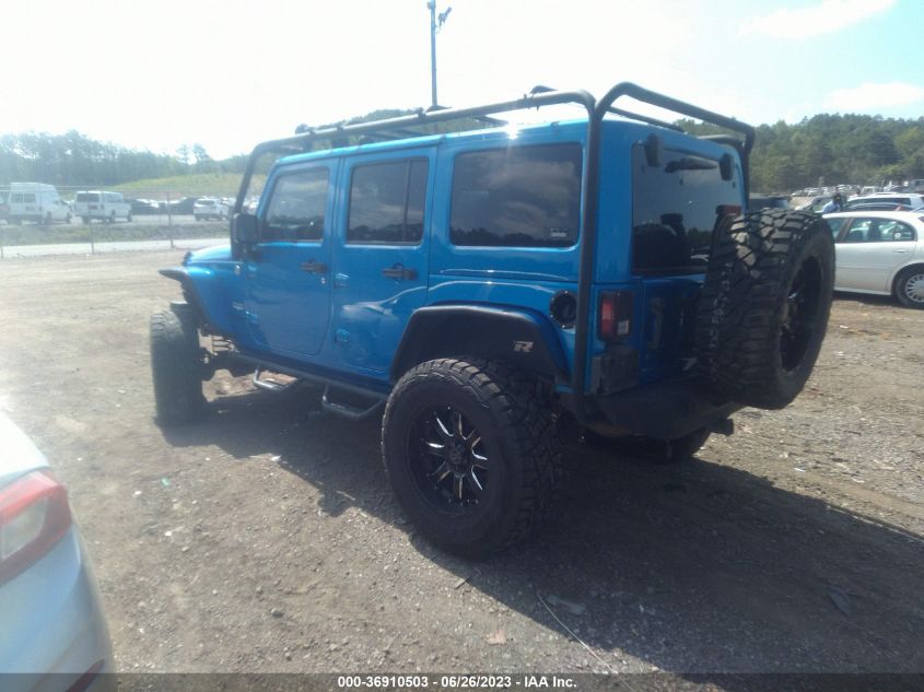 2015 JEEP WRANGLER UNLIMITED SAHARA - 1C4BJWEG6FL514537