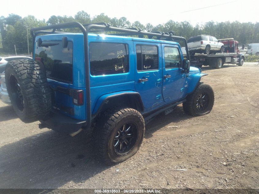 2015 JEEP WRANGLER UNLIMITED SAHARA - 1C4BJWEG6FL514537