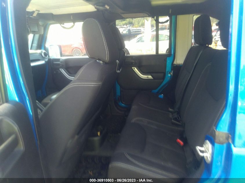 2015 JEEP WRANGLER UNLIMITED SAHARA - 1C4BJWEG6FL514537