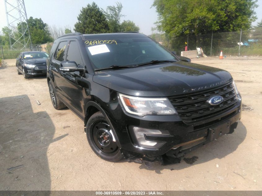 2017 FORD EXPLORER SPORT - 1FM5K8GT5HGD11372