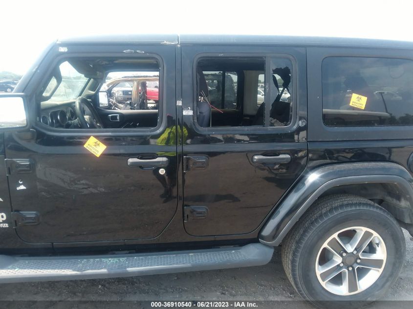 2019 JEEP WRANGLER UNLIMITED SAHARA - 1C4HJXENXKW591676