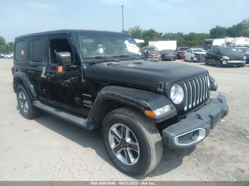 2019 JEEP WRANGLER UNLIMITED SAHARA - 1C4HJXENXKW591676