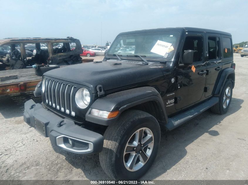 2019 JEEP WRANGLER UNLIMITED SAHARA - 1C4HJXENXKW591676