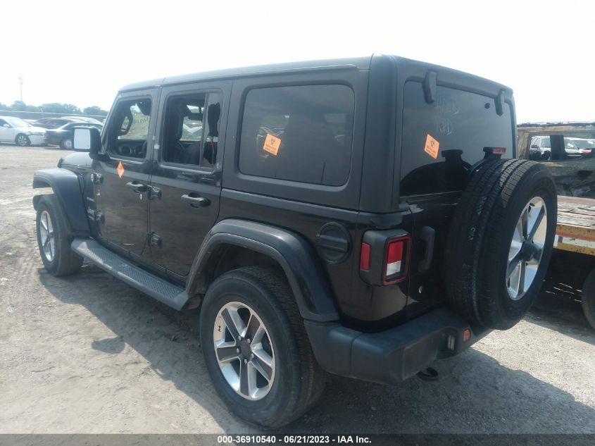 2019 JEEP WRANGLER UNLIMITED SAHARA - 1C4HJXENXKW591676