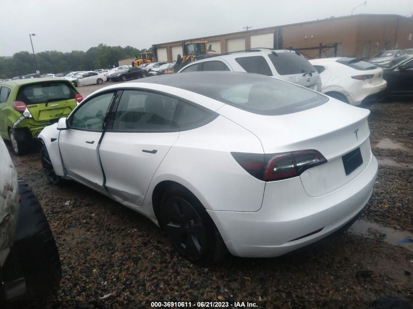 2022 TESLA MODEL 3 - 5YJ3E1EA3NF375363