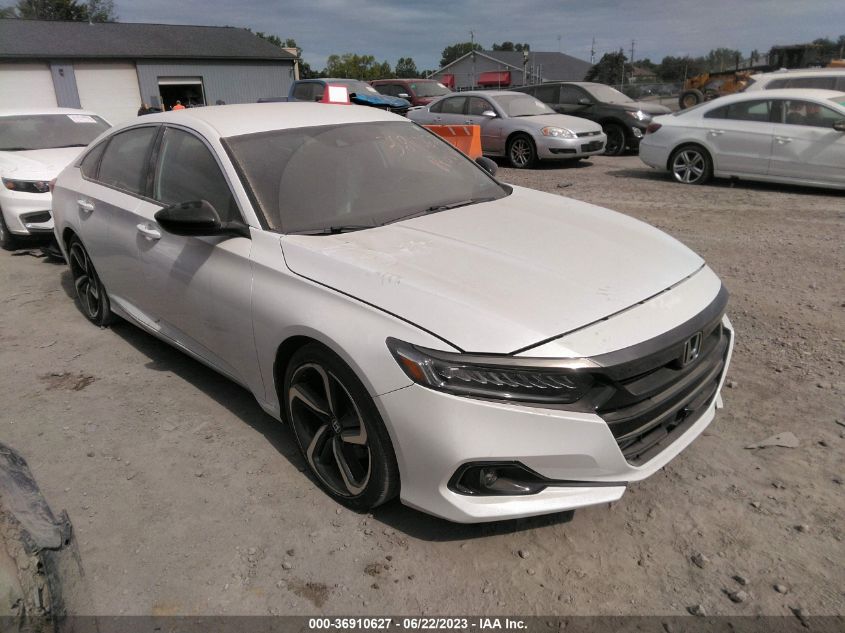 2022 HONDA ACCORD SEDAN SPORT - 1HGCV1F37NA033067